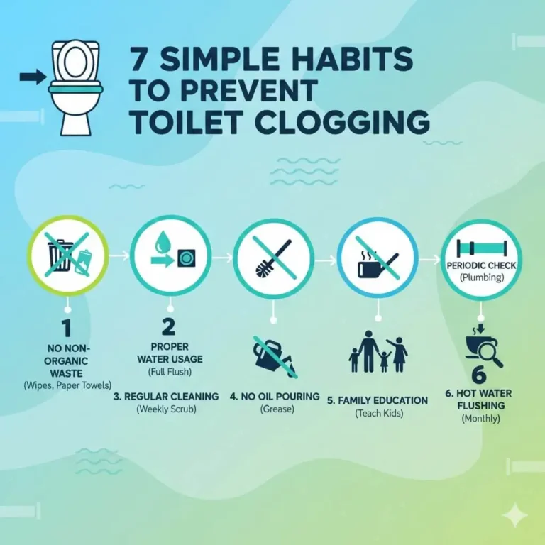 Cara Mencegah WC Mampet dengan 7 Kebiasaan Sederhana di Rumah